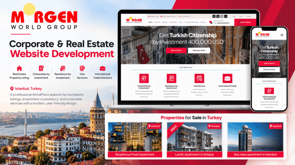 Real Estate Wordpress Website Showcase